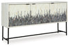 Freyton - Accent Cabinet - White / Gray