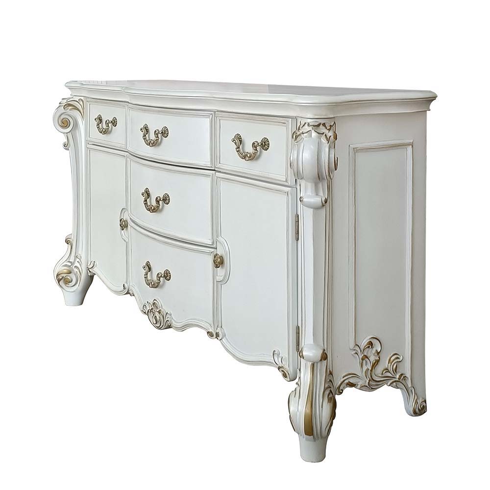 Vendom - Dresser - Antique Pearl Finish