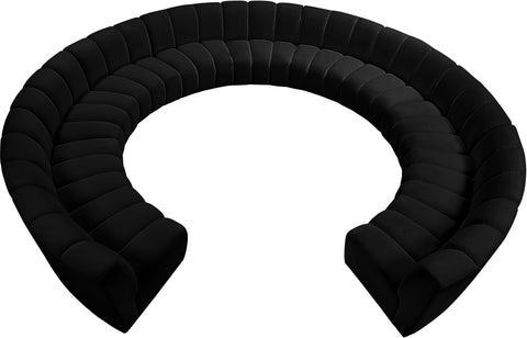 Black / 11 Pc. Sectional