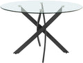 Xander - Dining Table - Matte Black