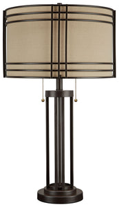 Hanswell - Dark Brown - Metal Table Lamp