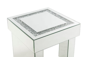 Noralie - End Table - Mirrored & Faux Diamonds - Wood