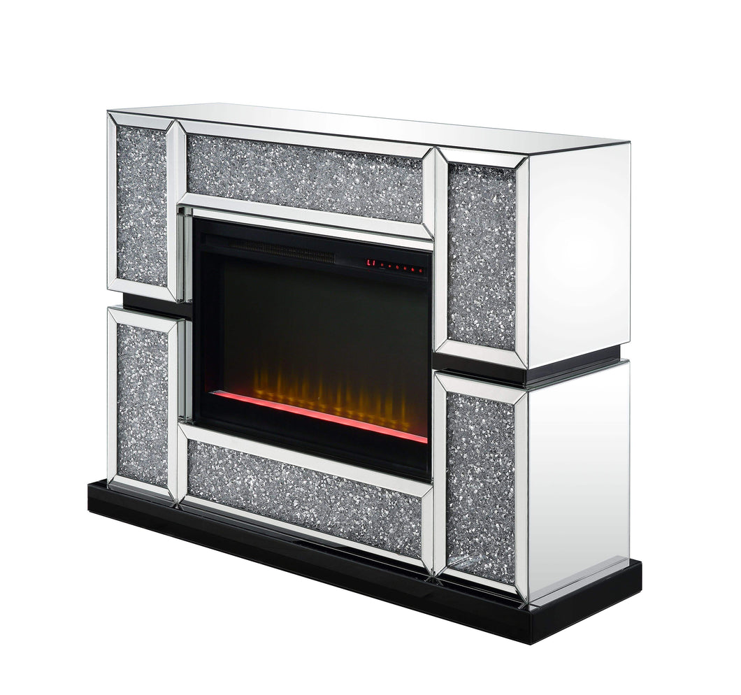 Noralie - Fireplace - Pearl Silver - 36
