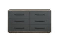 Estevon - Dresser - Gray Oak Finish