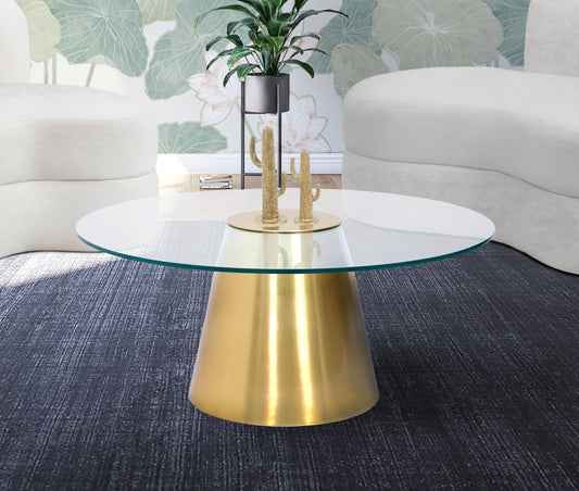 Glassimo - Coffee Table - Gold