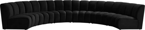 Black / 6 Pc. Sectional