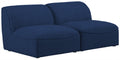 Miramar - Modular Sofa Armless - 2 Seats