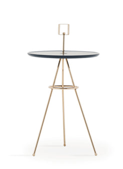 Piedra - Side Table - Black