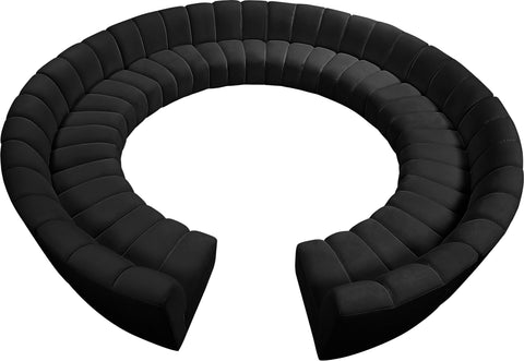 Black / 12 Pc. Sectional