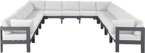 Nizuc - Outdoor Patio Modular Sectional 13 Piece - White