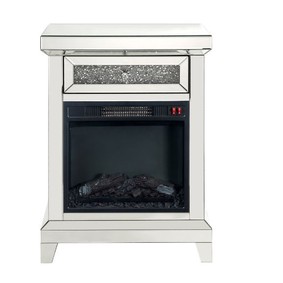 Noralie - Fireplace - Pearl Silver - 35