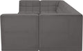 Relax - Modular Sectional 7 Piece - Gray