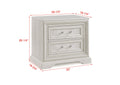 Alexandria - Nightstand - White