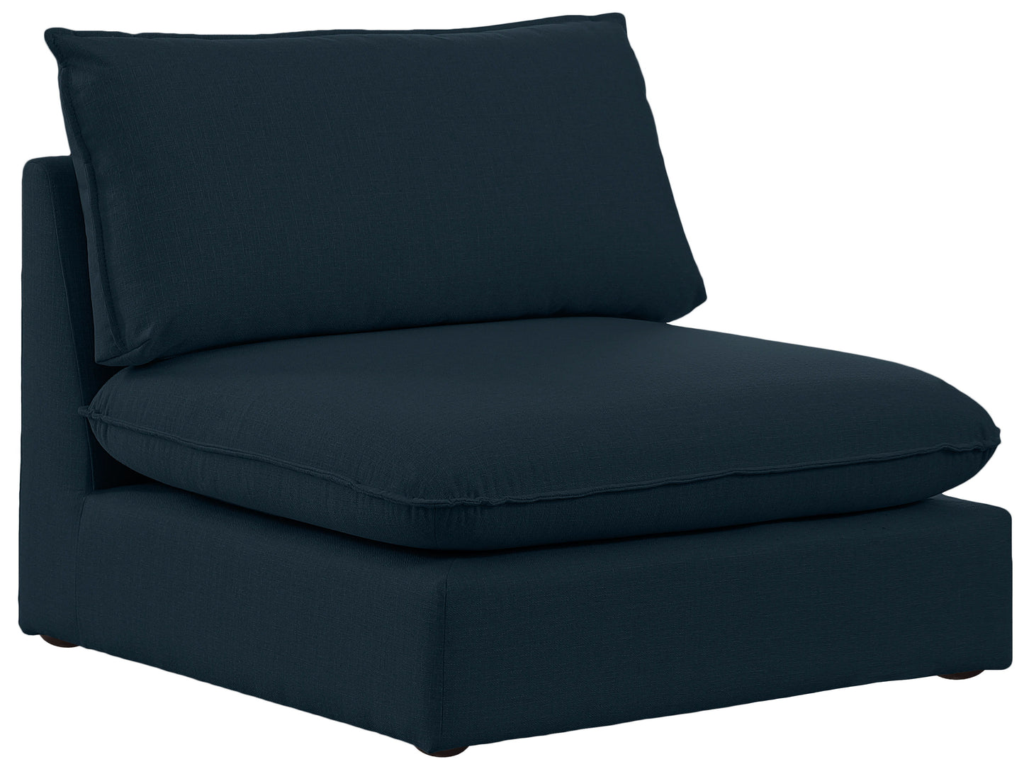 Mackenzie - Armless Chair - Navy