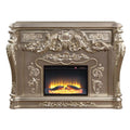 Zabrina - Fireplace - Antique Silver Finish - 49.7"