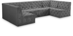 Tuft - Modular Sectional 6 Piece - Gray - Modern & Contemporary