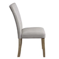 Charnell - Side Chair (Set of 2) - Gary PU & Oak Finish