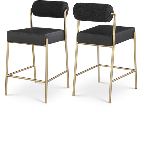 Black / 2 Pc. Stools