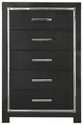 Kaydell - Black - Five Drawer Chest