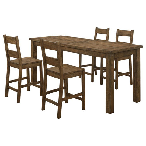 Dark Brown / 5 Pc. Table, 4 Chairs