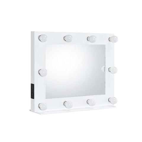 Avery - Accent Mirror - White Finish