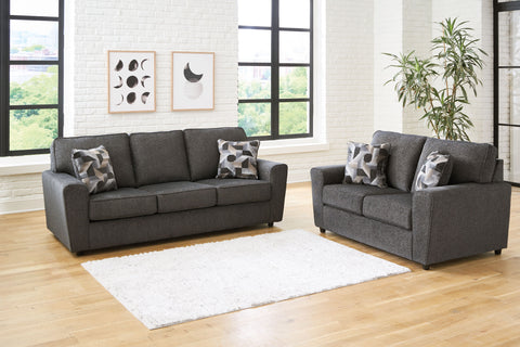 Dark Gray / 2 Pc. Sofa, Loveseat