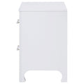 Anastasia - 2-Drawer Nightstand - Pearl White