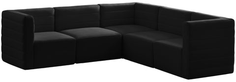 Quincy - Modular Sectional - Black - Modern & Contemporary