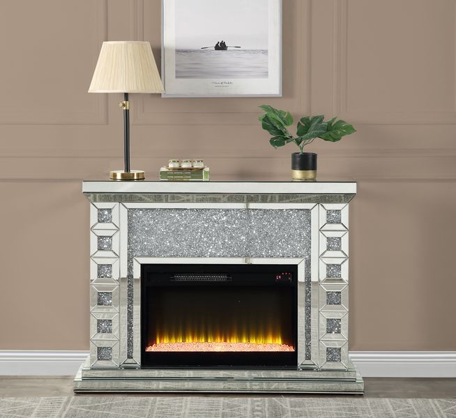 Noralie - Fireplace - Mirrored - 35