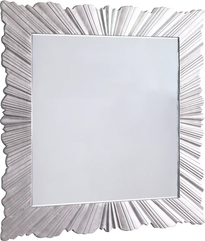 Silverton - Leaf Mirror - Silver