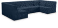 Tuft - Modular Sectional 6 Piece - Navy - Modern & Contemporary