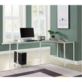 Dazenus - Desk - Gray & White Finish - 30"