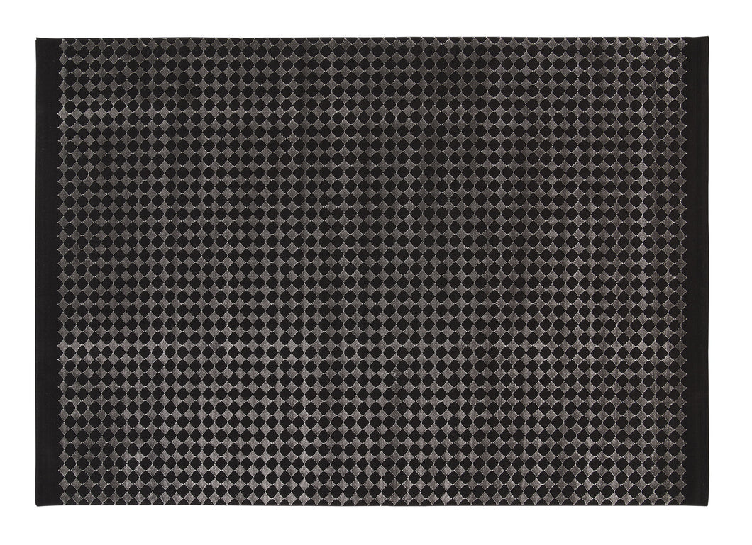 Mate - Carpet 5'x8' - Black / Grey