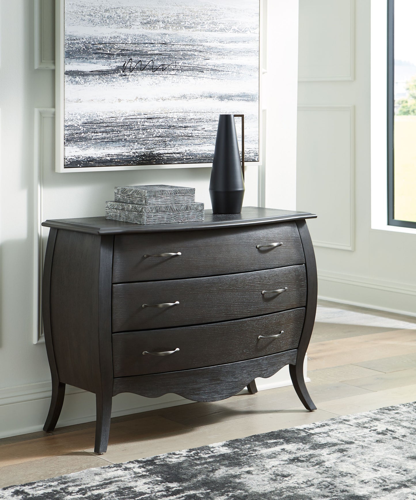 Coltner - Black - Accent Cabinet