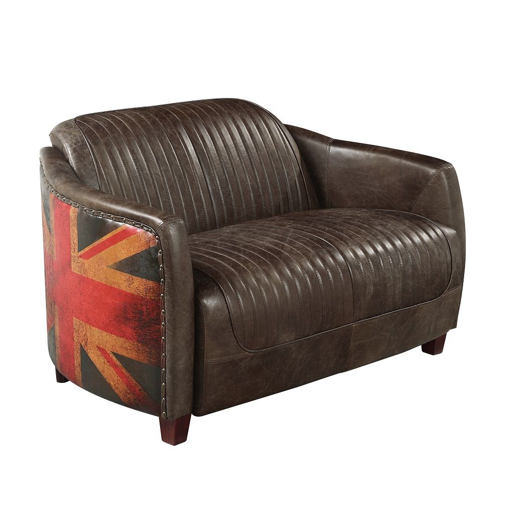 Brancaster - Loveseat - Brown