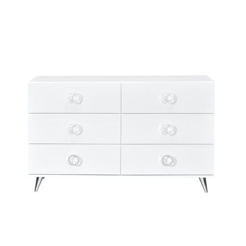 Perse - Dresser - White Finish