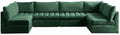 Jacob - Modular Sectional 6 Piece - Green