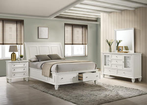 Sandy Beach - Storage Bed Bedroom Set