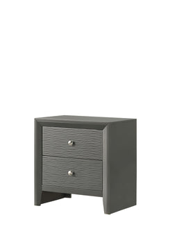 Denker - Nightstand - Gun Metal