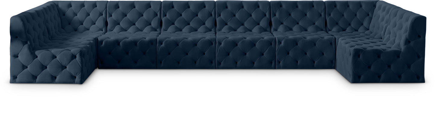 Tuft - Modular Sectional 8 Piece - Navy - Modern & Contemporary