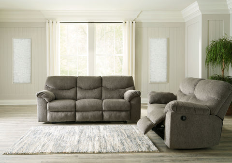 Beige / 2 Pc. - Reclining Sofa, Loveseat