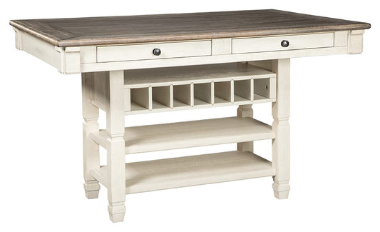 Bolanburg - Beige - Rectangular Dining Room Counter Table