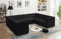 Tuft - Modular Sectional 8 Piece - Black - Fabric