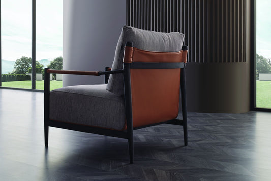 Linz - Armchair - Grey