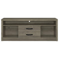 Burke - 3 Piece TV Entertainment Center - Gray Driftwood