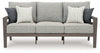 Hillside Barn - Sofa With Cushion - Gray / Brown