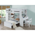 Ragna - Loft Bed - White