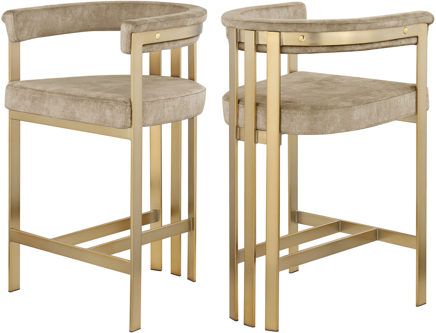 Marcello - Counter Stool - Beige