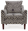 Morrilton Next-gen Nuvella - Natural / Charcoal - Accent Chair