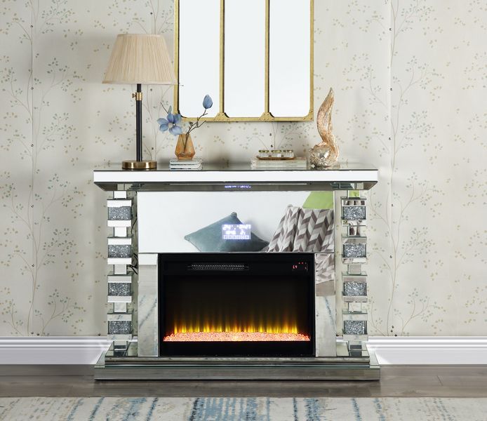 Noralie - Fireplace - Mirrored - 36